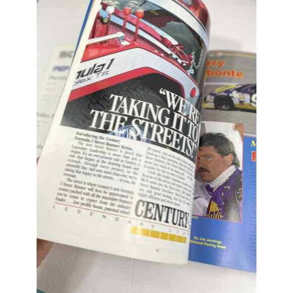 1992 Richard Petty Daytona Pepsi 400 Program w/  Patch – NASCAR Collectible - Picture 10 of 12